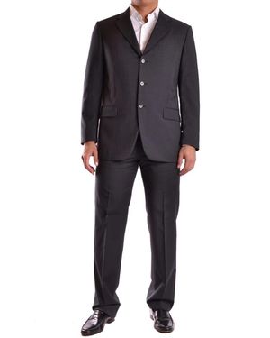 Burberry Kostuums ,Zwart ,Wol Formal Suit Set