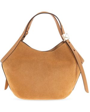 Kate Spade Deco Suede Kleine Tulip Tote Bag - Bruin