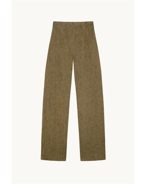 Cortana Straight Trousers - Verde
