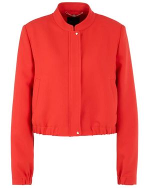 Marc Cain Bomber Jackets - Red