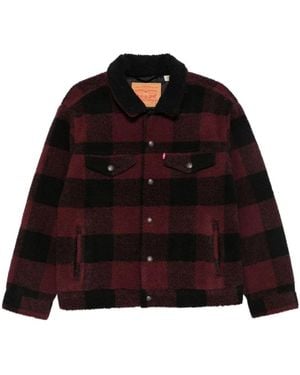 Levi's Jassen ,Rood ,Nylon Shirts