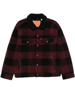 Levi's Jassen ,Rood ,Nylon Shirts