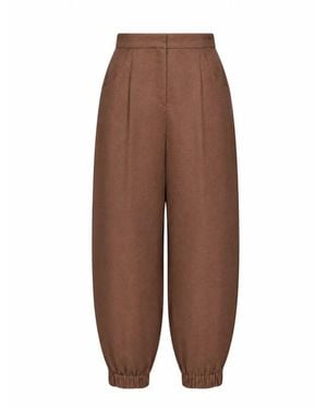Fendi Straight Trousers - Brown