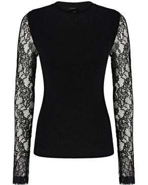 Pinko Long Sleeve Tops - Negro
