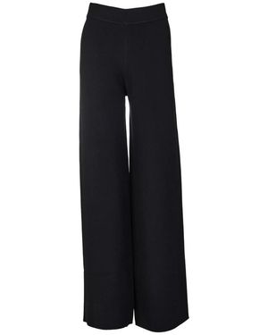 Max Mara Wide Trousers - Negro