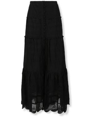 Isabel Marant Wide Trousers - Negro