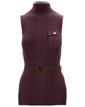 Elisabetta Franchi Turtlenecks - Violet