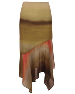 Baobab Collection Carlota Midi Rok - Groen