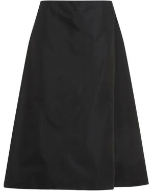 Marni Polyamide Midi Skirt - Black