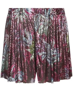 Rabanne Casual Shorts - Purple