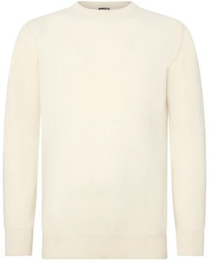 Franzese Collection Round-Neck Knitwear - White
