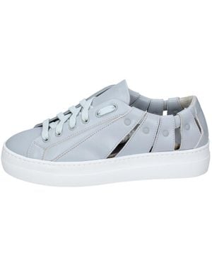 Stokton Leder sneakers - Blau
