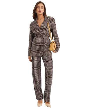 Norma Kamali Oversize Jas - Bruin