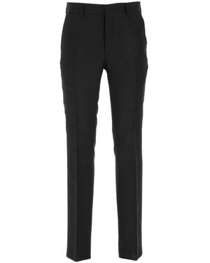 Fendi Slim-Fit Trousers - Black