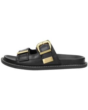 Steve Madden Arch-E Slider - Zwart