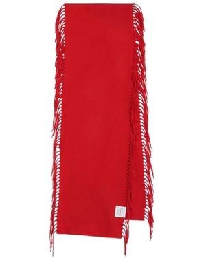 TOTEME Winter Scarves - Red