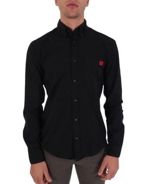 HUGO Casual Shirts - Negro