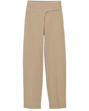 Ami Paris Wide Trousers - Neutro