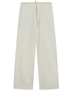 Semicouture Wide Trousers - White