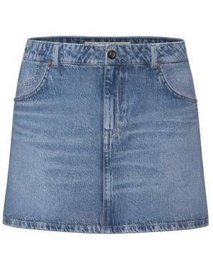 Guess Faith Mini Rok - Blauw