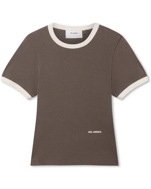 Axel Arigato T-Shirts - Marrón