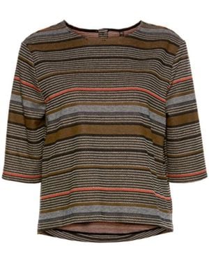 Manila Grace T-Shirts - Brown
