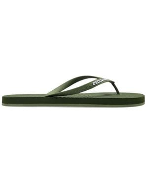 DSquared² Flip Flops - Verde