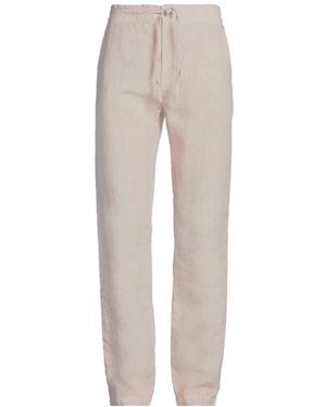 120% Lino Straight Trousers - Grey
