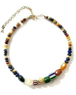 Gachon Pothier Puka stone halskette - Mettallic