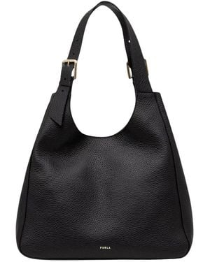 Furla Tassen ,Zwart ,Leer Dora L Tote