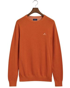 GANT Round-Neck Knitwear - Orange