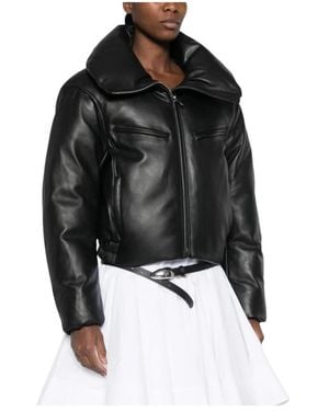 Alexander Wang Leather Jackets - Black