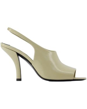 TOTEME Schoenen ,Leer Slingback Sandalen - Metallic