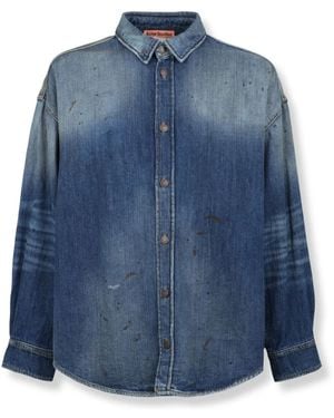 Acne Studios Denim Shirts - Blue