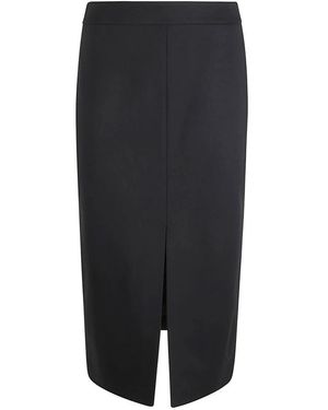 True Royal Pencil Skirts - Negro