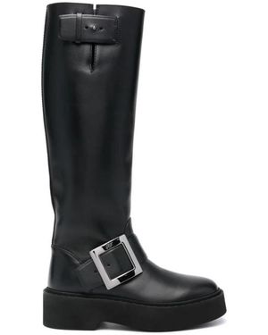 Roger Vivier High Boots - Negro
