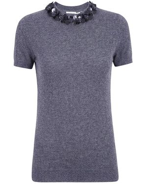 Jonathan Simkhai Round-Neck Knitwear - Azul