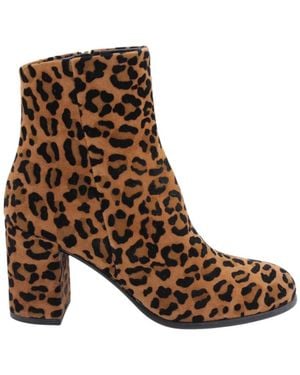 Gianmarco F. Heeled Boots - Marrón