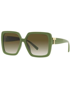 Tiffany & Co. Sunglasses,modern sunglasses dark havana/brown shaded - Grün