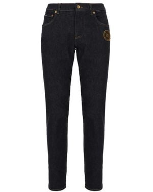 Dolce & Gabbana Straight Fit Jeans - Black