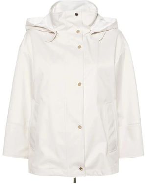 Moorer Light Jackets - Blanco
