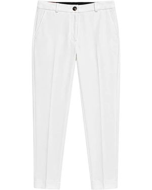 Rrd Broeken ,Wit ,Slim-Fit Broeken