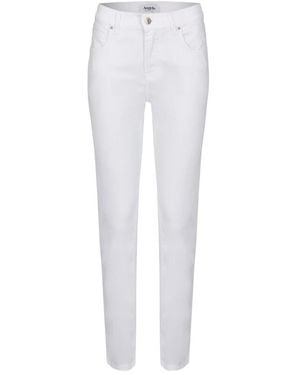 ANGELS Pantaloni slim-fit - Bianco
