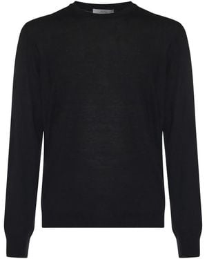 Mauro Ottaviani Round-Neck Knitwear - Negro
