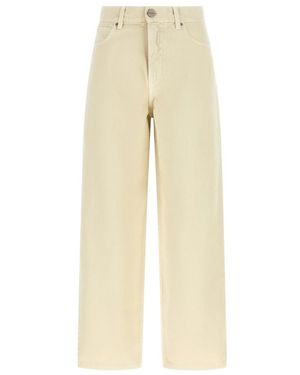 Pinko Wide Trousers - Natural