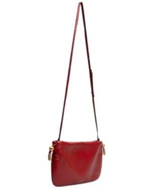 Versace Tassen ,Rood ,Katoen Leren Pouch