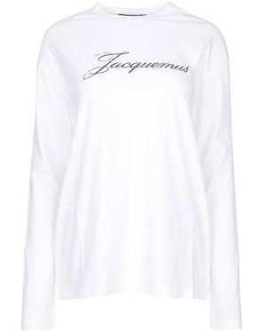 Jacquemus Le T-Shirt Ml - Wit