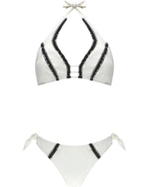 Miss Bikini Badmode ,Wit ,Bikinis - Zwart