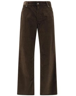 Loewe Wide Trousers - Marron