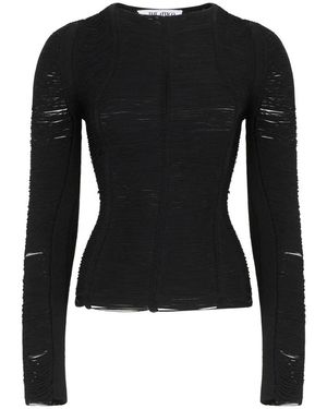 The Attico Long Sleeve Tops - Black